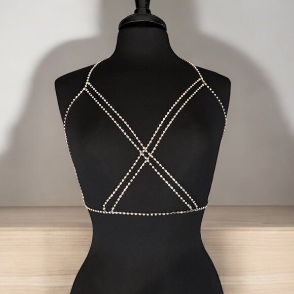 Full Rhinestone Body Chain - Picture 3 of 5